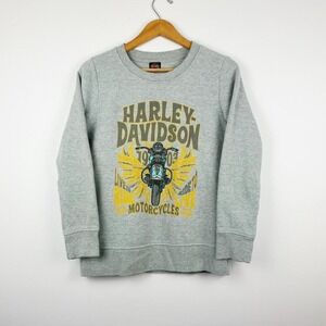 Harley Davidson Motorcycle Crewneck Sweatshirt